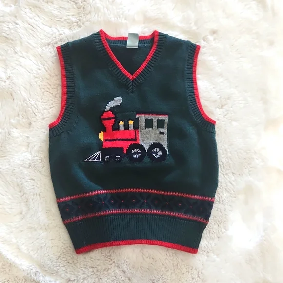 Class Club Shirts Tops Boys Christmas Sweater Vest Poshmark